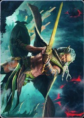 Serpent-Blade Assailant (40/81) Art Card